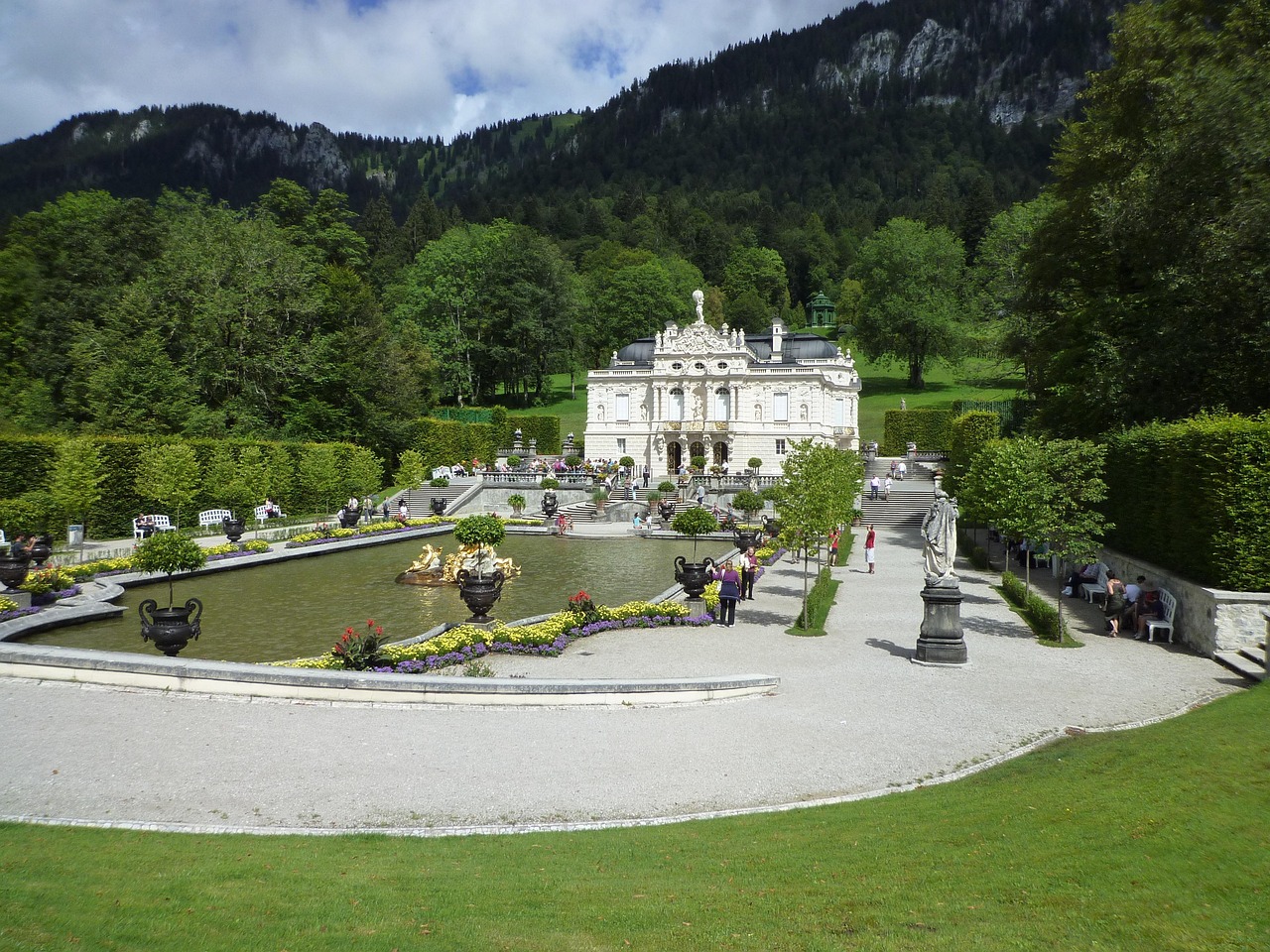 Day Four: Linderhof Castle and Ettal Monastery Day Four: Linderhof Castle and Ettal Monastery