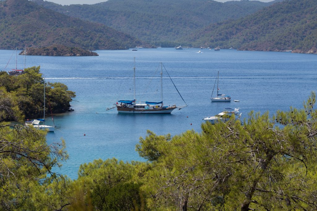 Bedri Rahmi or Sarsala Bay to Samanlik Bay Bedri Rahmi or Sarsala Bay to Samanlik Bay