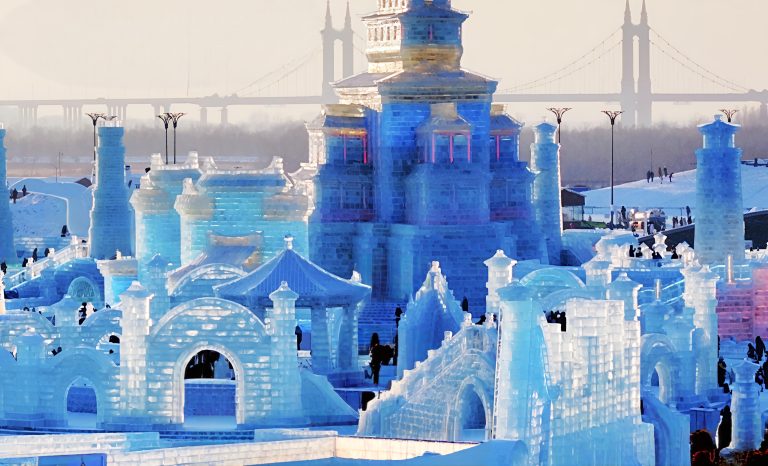 Day Eleven: Snow Sculptures & Ice Lanterns Day Eleven: Snow Sculptures & Ice Lanterns