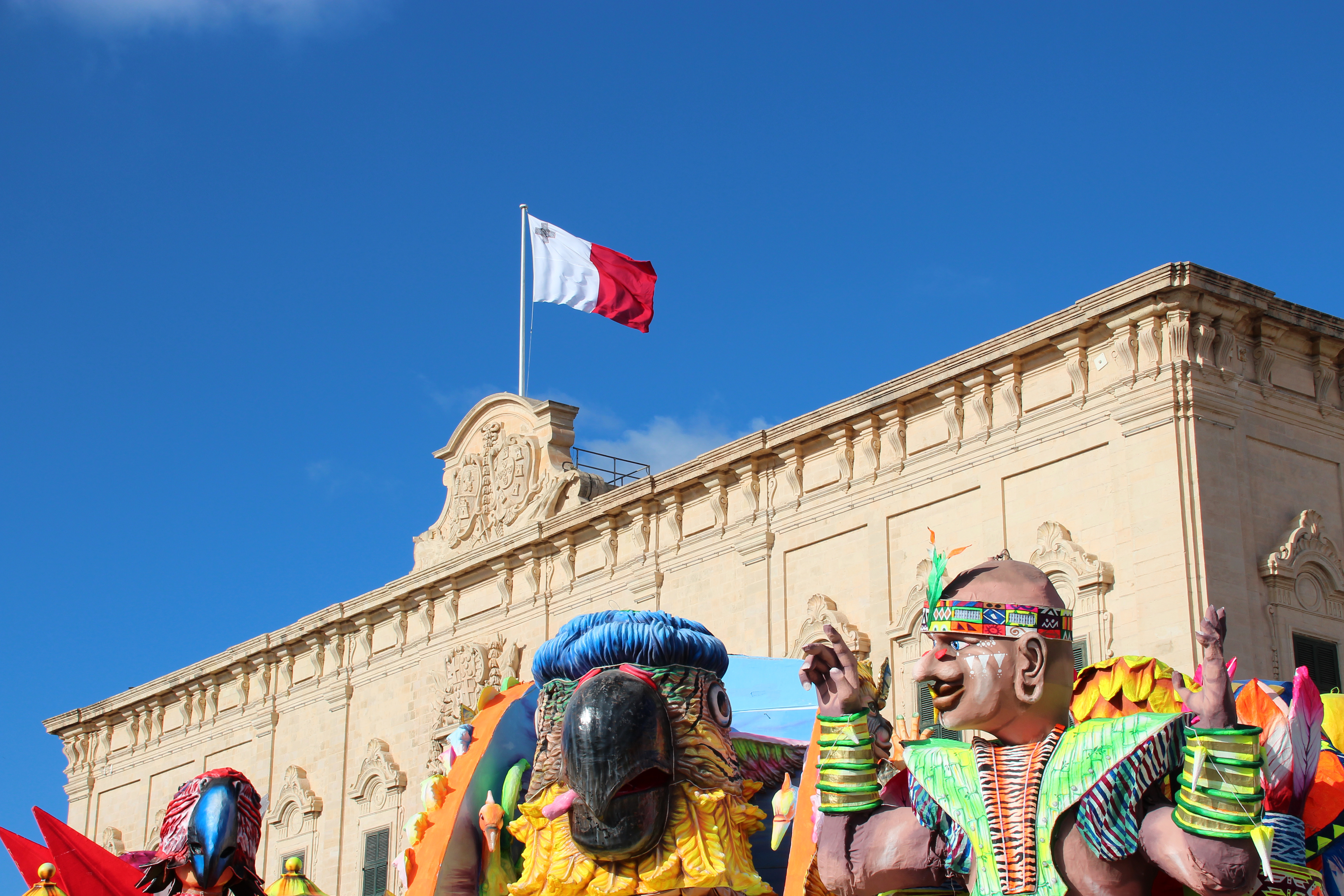 Day Two: Valletta Tour & Carnival Day Two: Valletta Tour & Carnival
