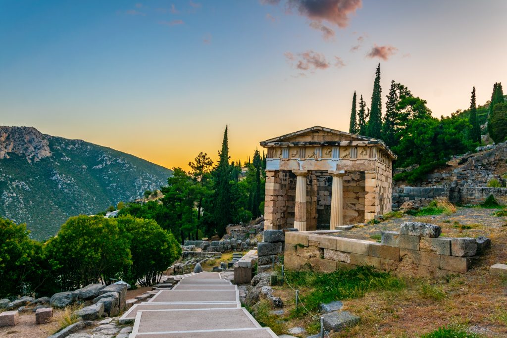 Day Eight: Delphi - home of the Oracle Day Eight: Delphi - home of the Oracle