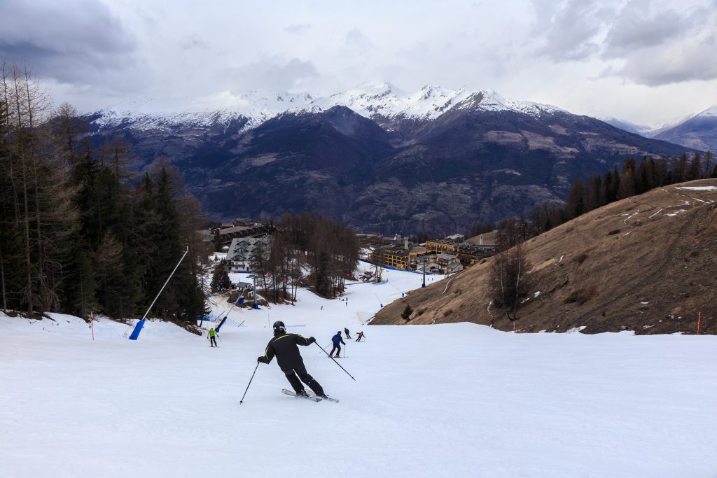 Ski straight into the action Ski straight into the action