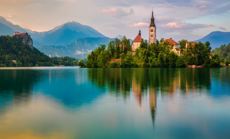 Pletna Boat Ride to Bled Island