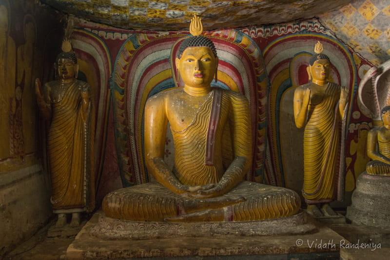 Statue of the Buddha in Dambulla