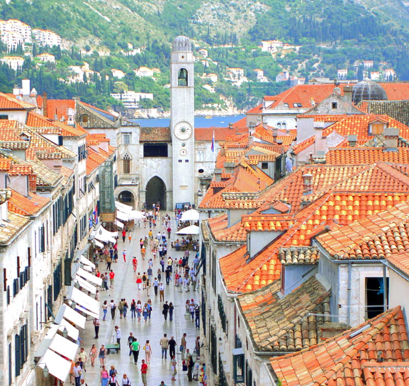 Dubrovnik's Old Town in Croatia