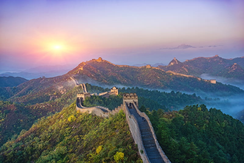 The Great Wall of China in China