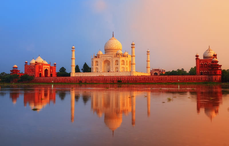 Taj Mahal in India