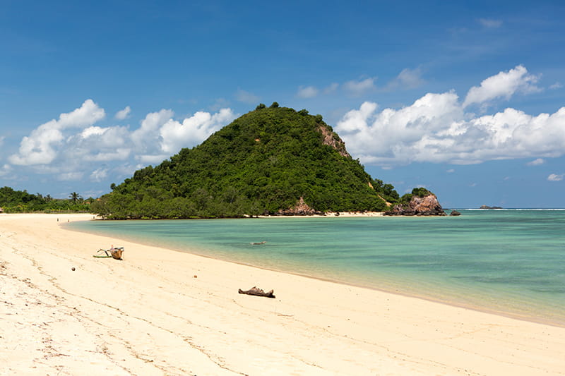 Kuta beach in Bali