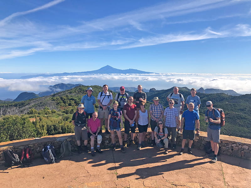 Walking holiday on the small Canary Island of La Gomera