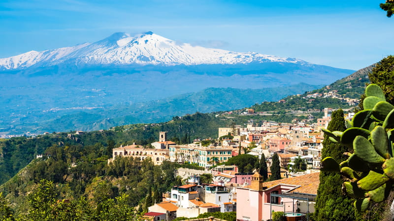 Mount Etna in Sicily