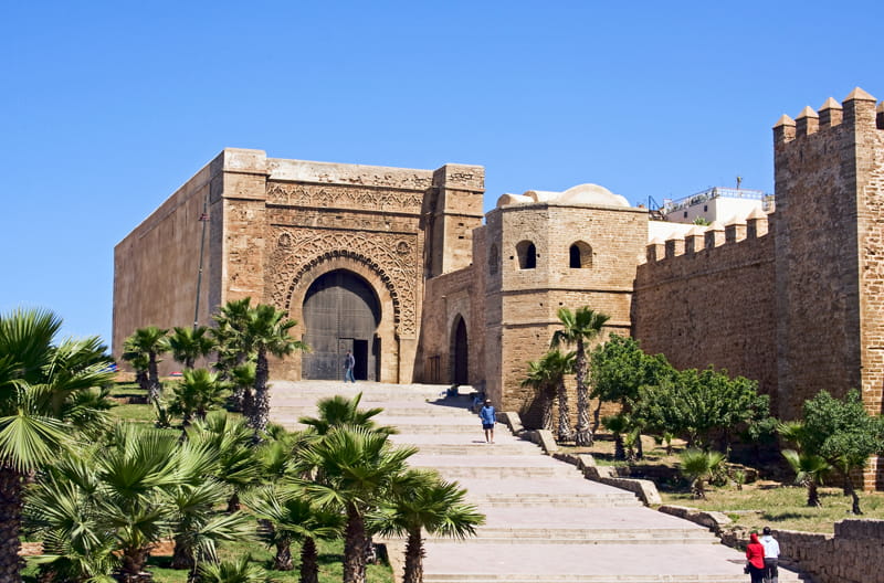 Kasbah by the sea in Rabat