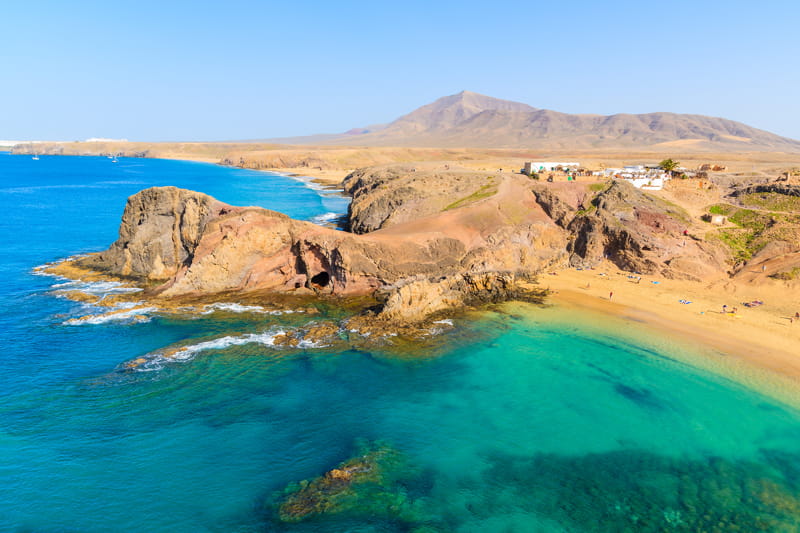 Stunning Papagayo beach in Lanzarote