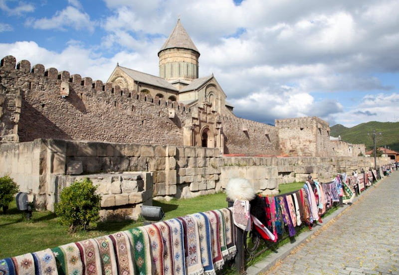 The ancient city of Mtktsheka in Georgia