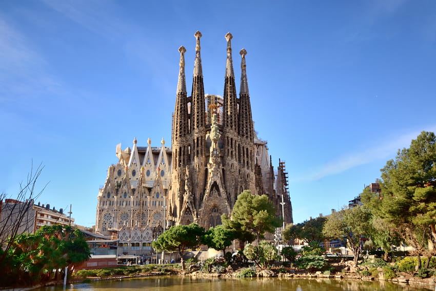 Sagrada Familia Church in Barcelona