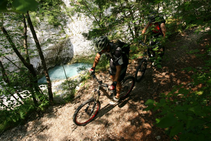 mountain biking in Slovenia