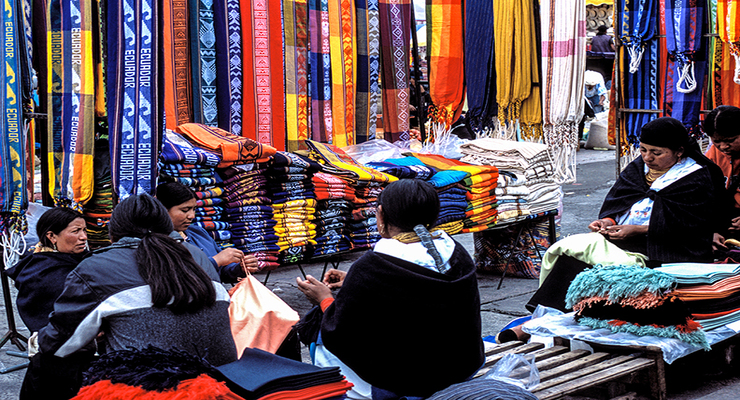 Day Four: Otavalo Markets, Peguche Waterfalls and the Cuicocha crater lake