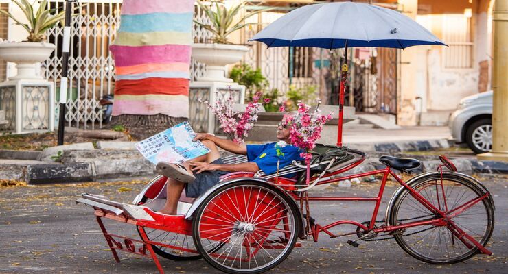 Day Seven: George Town with Trishaw ride