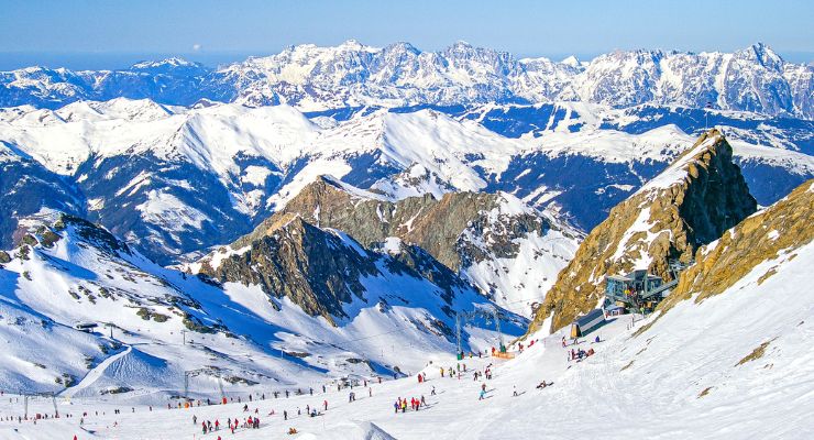 On the slopes at Zell am See