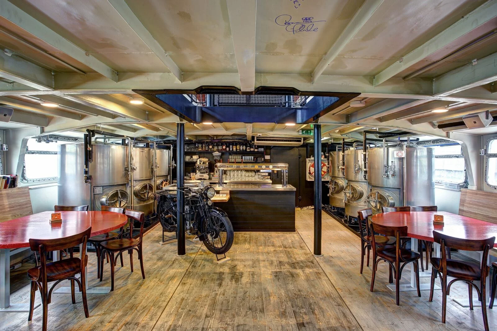 Taste famous Czech Beer on board of ‘The Ship Brewery’