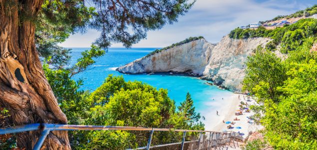 Porto Katsiki beach, Lefkada island, Ioanian Sea