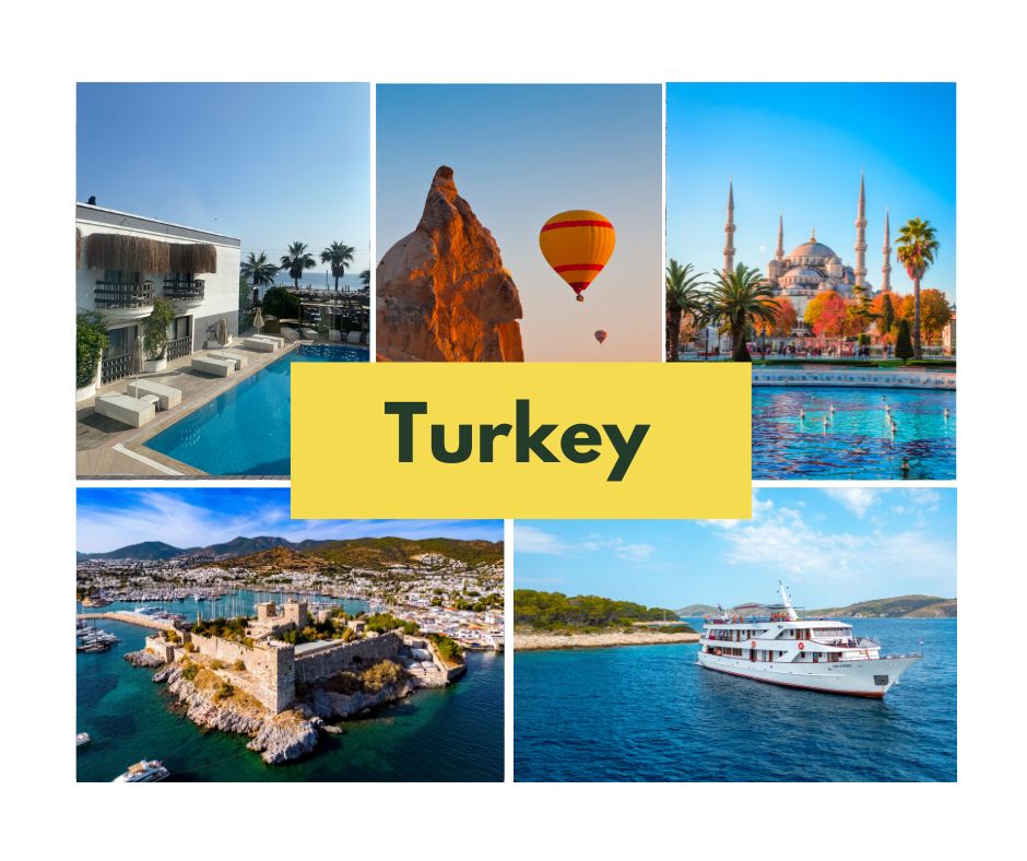 turkey collage