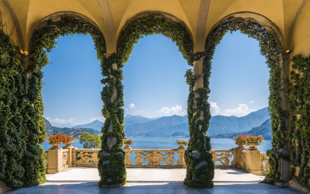 Villa del Balbianello Lake Como Italy