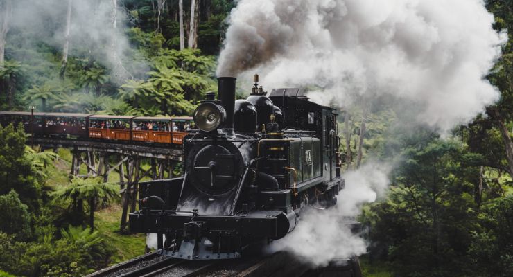 Day Two: 'Puffing Billy' steam train & sightseeing tour of Melbourne