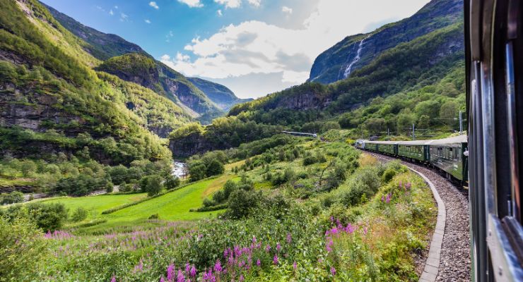 Day Three: Train from Oslo to Mydral & the Flam Railway