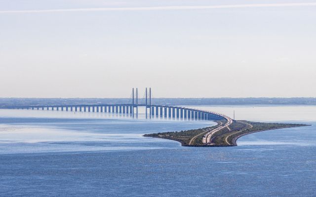 Cross the Øresund Bridge