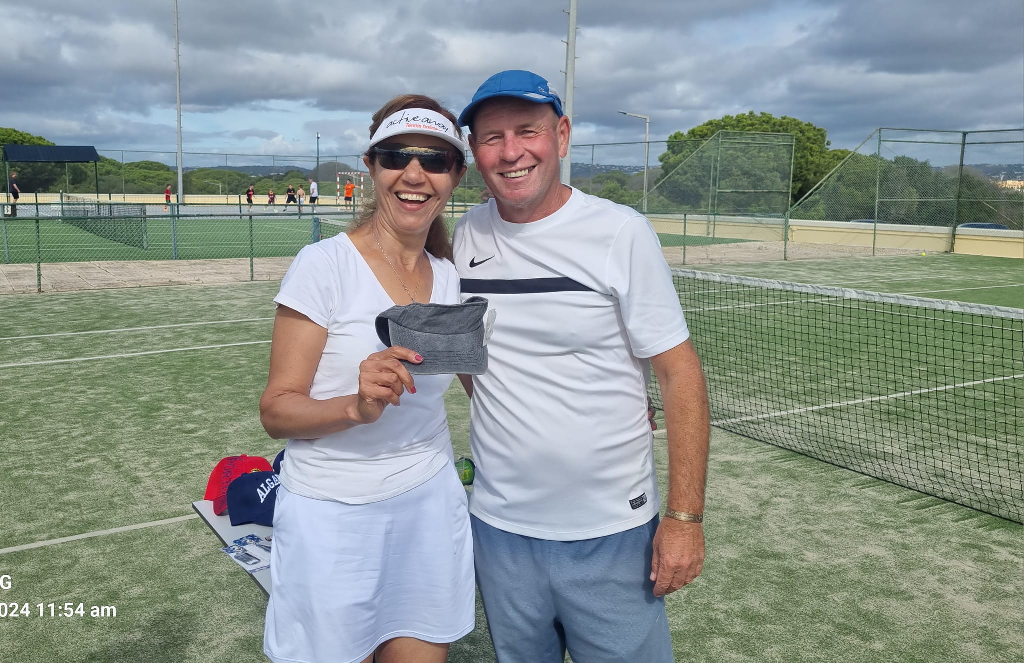 Dedicated tennis tour leader