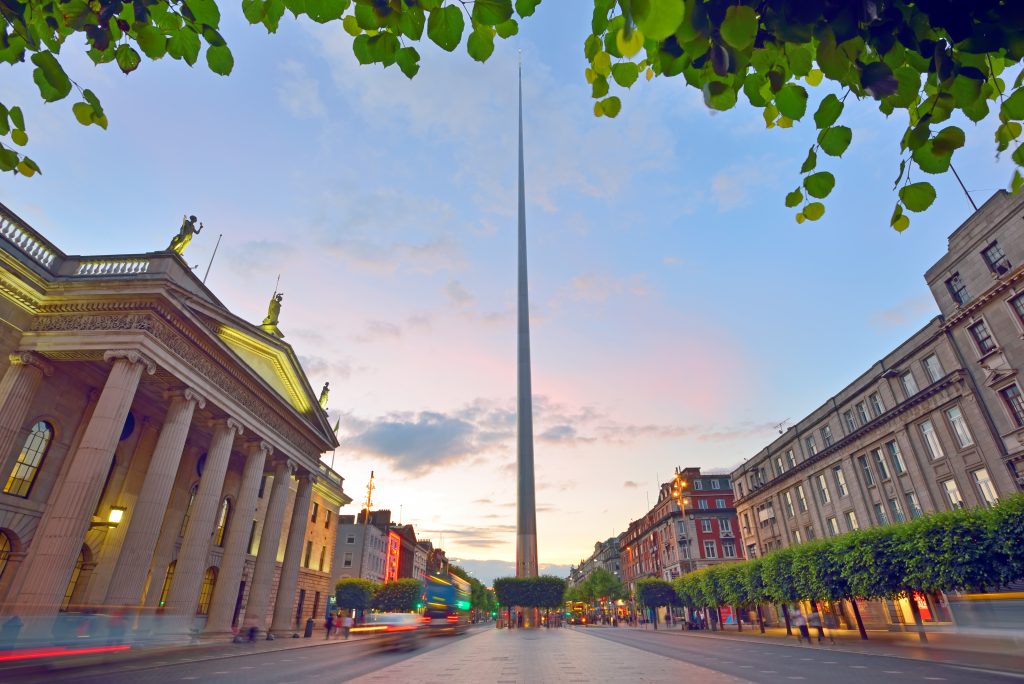 Day One: Arrive in Dublin