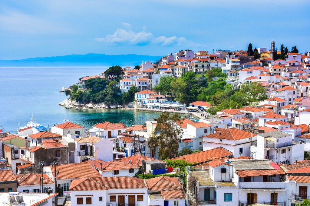 The island of Skiathos