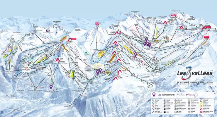 Mountain Facts - The 3 Valleys