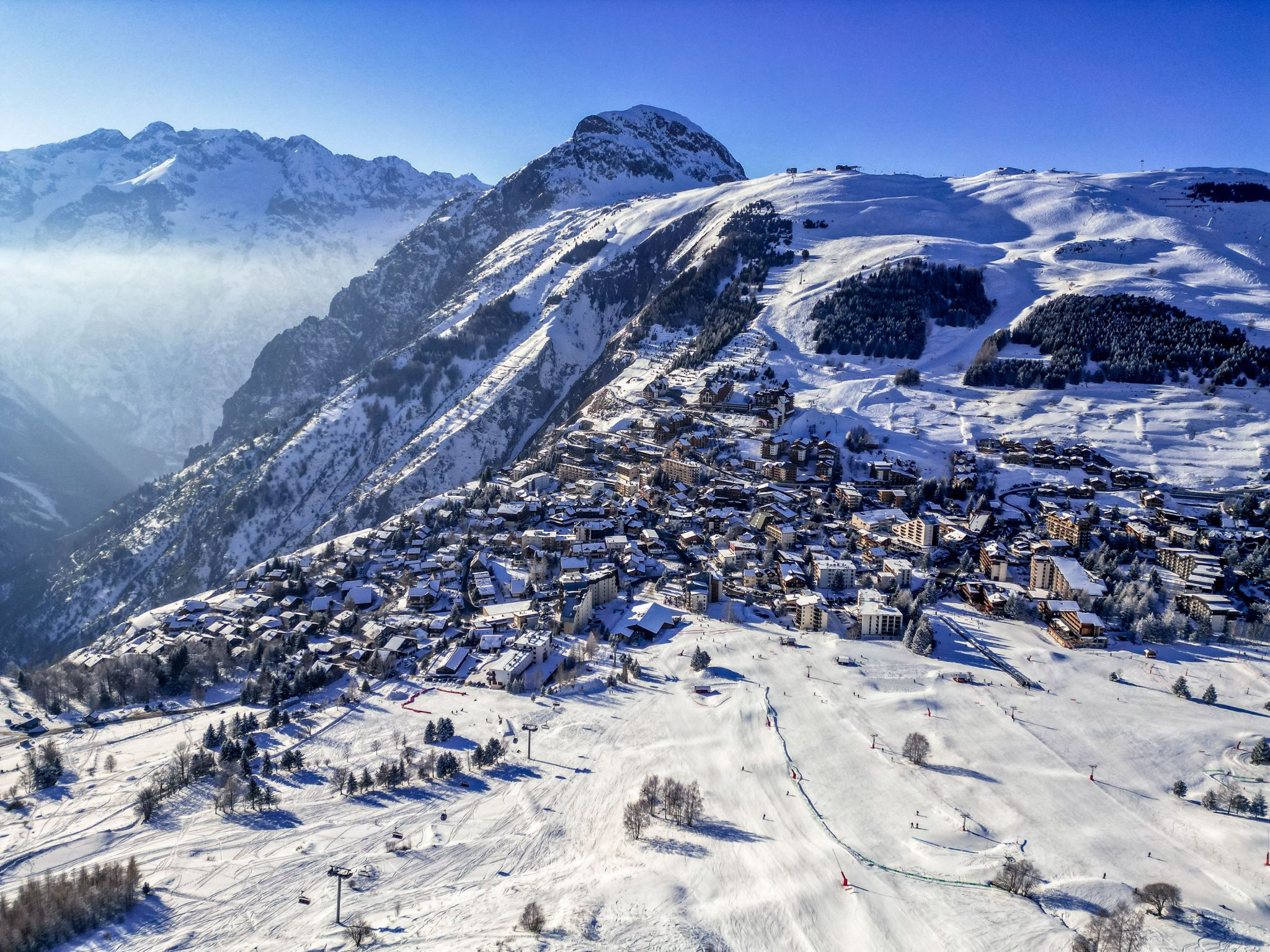 Les Deux Alpes Ski, France 
