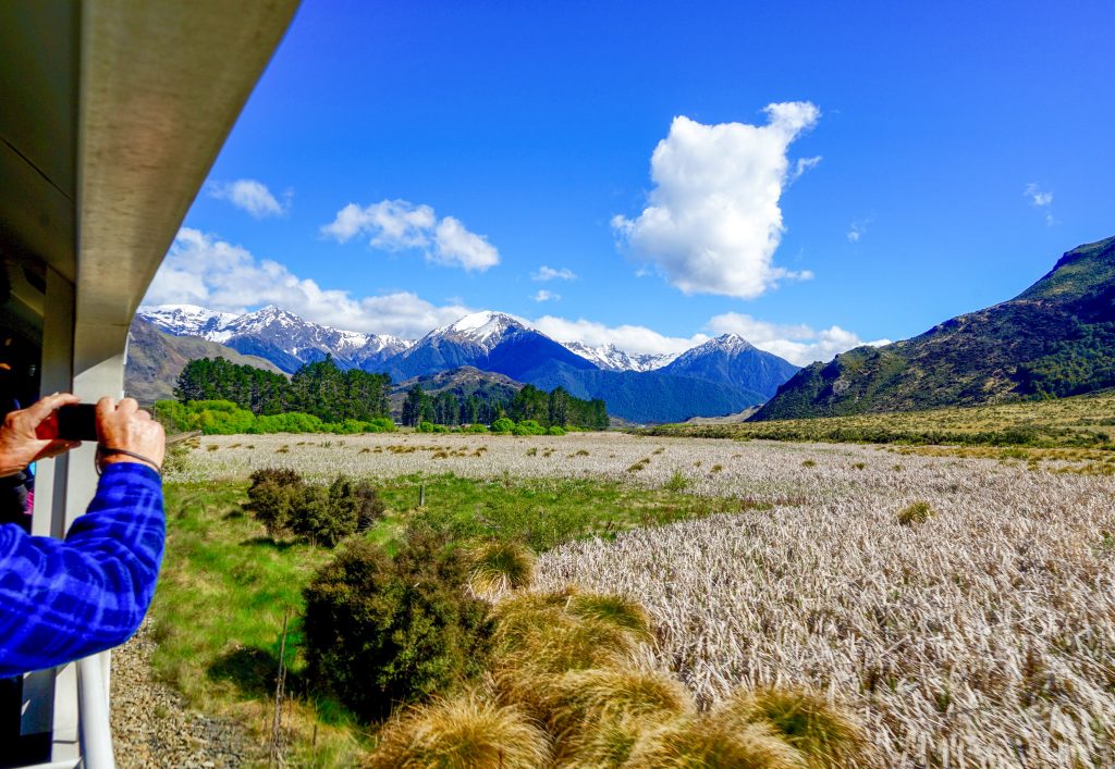TranzAlpine Train Ride