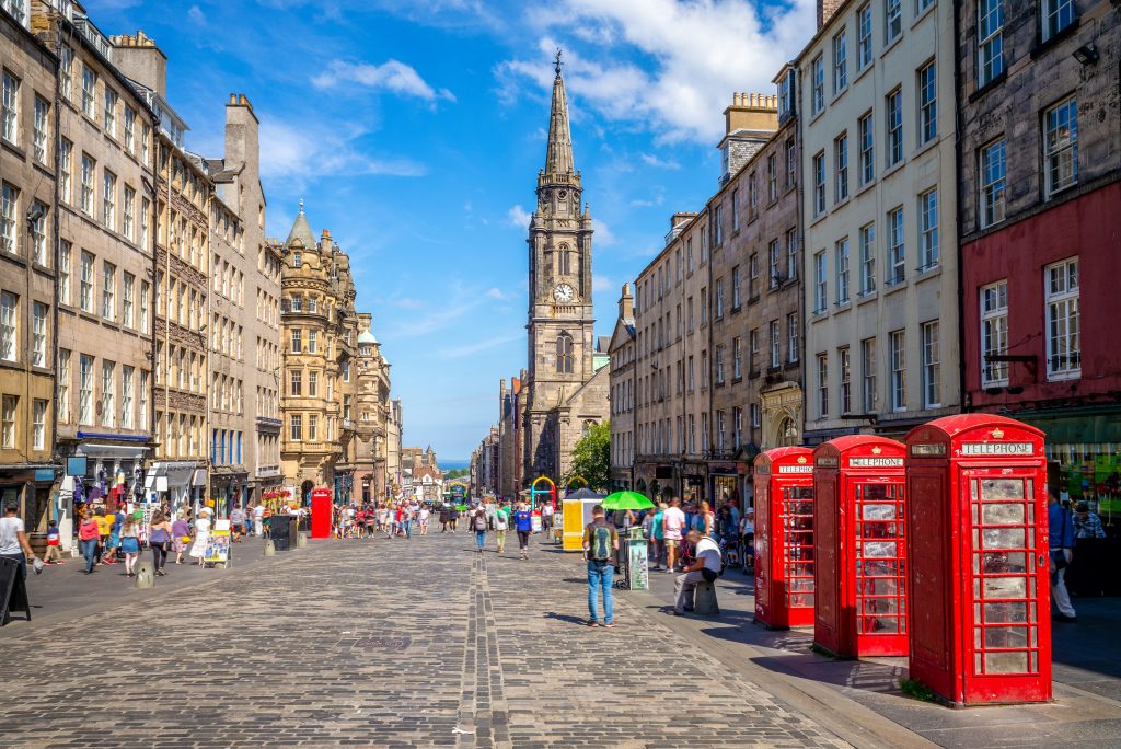 Day One: Arrival in Edinburgh