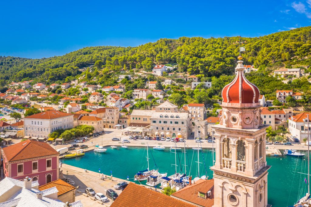 The location: Island of Brac The location: Island of Brac